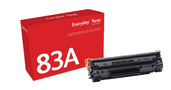 Picture of Everyday ™ Black Toner by Xerox compatible with HP 83A (CF283A), Standard capacity