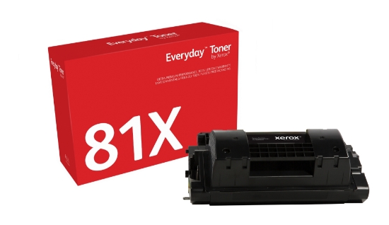 Picture of Everyday ™ Black Toner by Xerox compatible with HP 81X (CF281X), High capacity