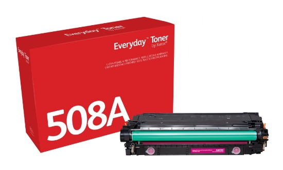 Picture of Everyday ™ Magenta Toner by Xerox compatible with HP 508A (CF363A), Standard capacity