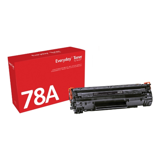 Picture of Everyday ™ Black Toner by Xerox compatible with HP 78A (CE278A), Standard capacity