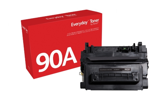 Picture of Everyday ™ Black Toner by Xerox compatible with HP 90A (CE390A), Standard capacity