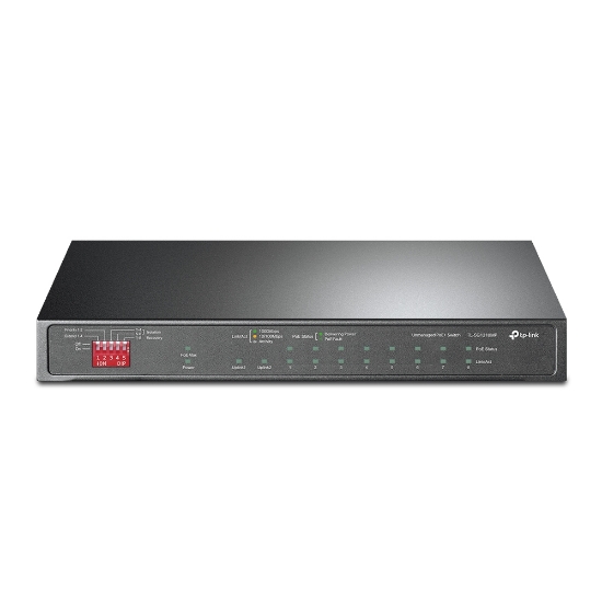 Picture of TP-Link TL-SG1210MP network switch Unmanaged Gigabit Ethernet (10/100/1000) Power over Ethernet (PoE) Black
