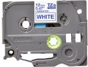 Picture of Brother TZE-233 label-making tape Blue on white