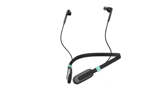 Picture of BakkerElkhuizen Tilde Air Premium Headset Wireless Neck-band Office/Call center Bluetooth Black