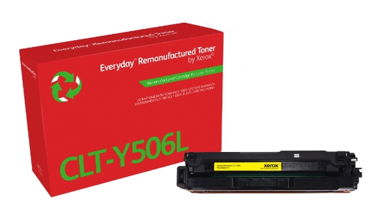 Picture of Everyday ™ Yellow Remanufactured Toner by Xerox compatible with Samsung CLT-Y506L, High capacity