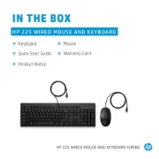 Picture of HP 225 Wired Mouse and Keyboard Combo