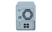 Picture of QNAP QMiroPlus-201W NAS Desktop Intel® Celeron® J4125 4 GB DDR4 0 TB QNAP Turbo System Blue