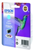 Picture of Epson Hummingbird Singlepack Light Cyan T0805 Claria Photographic Ink