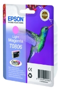 Picture of Epson Hummingbird Singlepack Light Magenta T0806 Claria Photographic Ink