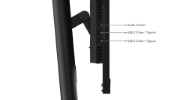 Picture of Lenovo ThinkVision T24mv-30 LED display 60.5 cm (23.8") 1920 x 1080 pixels Full HD Black