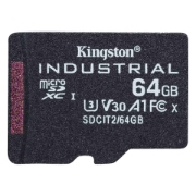 Picture of Kingston Technology Industrial 64 GB MicroSDXC UHS-I Class 10