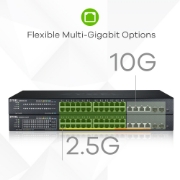 Picture of Zyxel XMG1930-30 Managed L3 2.5G Ethernet (100/1000/2500) Black