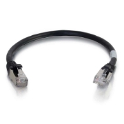 Picture of C2G 2m Cat6a Booted Shielded (SSTP) Network Patch Cable - Black