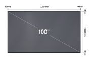 Picture of Epson ELPSC35 projection screen 2.54 m (100")