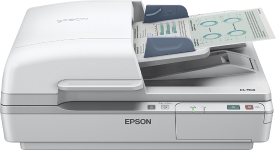 Picture of Epson WorkForce DS-6500 Flatbed & ADF scanner 1200 x 1200 DPI A4 White