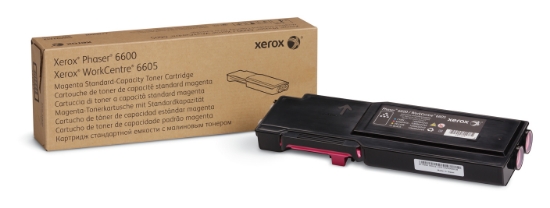 Picture of Xerox Genuine Phaser™ 6600, WorkCentre™ 6605 Magenta Standard capacity Toner Cartridge