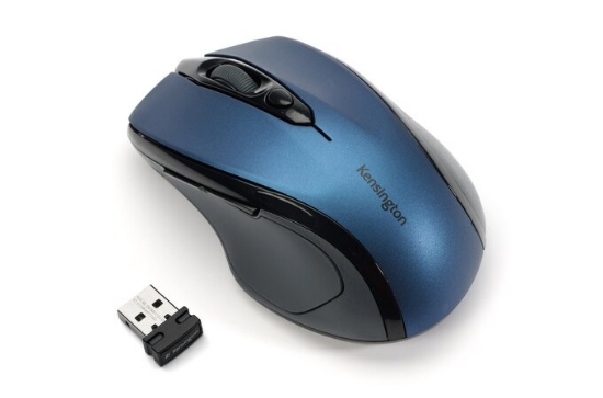 Picture of Kensington Pro Fit Wireless Mouse - Mid Size - Sapphire Blue