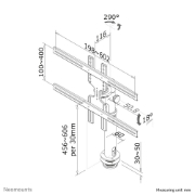 Picture of Neomounts FPMA-D1200BLACK Monitor arm 32-60"