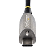 Picture of StarTech.com 3ft (1m) Top Screw Locking USB C Cable 10Gbps - USB 3.1/3.2 Gen 2 Type-C Cable - 100W (5A) Power Delivery Charging, DP Alt Mode - Single Screw Lock, USB-C Cord Charge/Sync