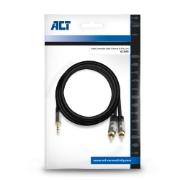 Picture of ACT Audio Connection Cable 3.5mm to 2x RCA 1.5m