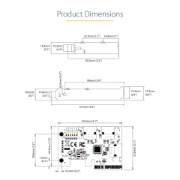 Picture of StarTech.com SATA PCIe Card - 6 Port PCIe SATA Expansion Card - 6Gbps - Low/Full Profile - Stacked SATA Connectors - ASM1166 Non-Raid - PCI Express to SATA Converter