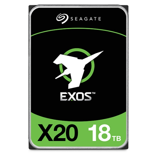 Picture of Seagate Enterprise Exos X20 internal hard drive 18 TB 7200 RPM 3.5" SAS