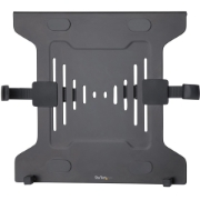 Picture of StarTech.com VESA Laptop Tray - Adjustable Monitor Arm Laptop Tray Secures Notebooks (4.5kg / 9.9lb) - 75x75 & 100x100 VESA Mount Holes - Ventilated - For Monitor Desk Mounts/Stands