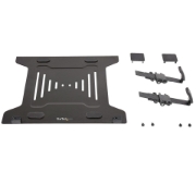 Picture of StarTech.com VESA Laptop Tray - Adjustable Monitor Arm Laptop Tray Secures Notebooks (4.5kg / 9.9lb) - 75x75 & 100x100 VESA Mount Holes - Ventilated - For Monitor Desk Mounts/Stands