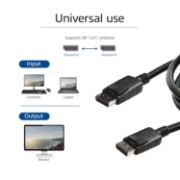 Picture of ACT 5 meters DisplayPort cable male - male, power pin 20 connected