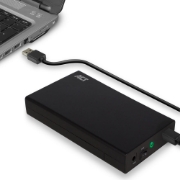 Picture of ACT 3.5" SATA hard drive enclosure, screwless, USB 3.2 Gen1