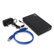 Picture of ACT 3.5" SATA hard drive enclosure, screwless, USB 3.2 Gen1