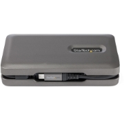 Picture of StarTech.com USB C Multiport Adapter - USB C to 4K 60Hz HDMI 2.0 - 2-Port 10Gbps USB Hub - 100W Power Delivery Pass-through - GbE - SD/MicroSD - USB Type-C Mini Dock - 10" Cable