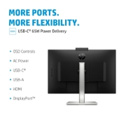 Picture of HP E-Series E27m G4 QHD USB-C Conferencing Monitor