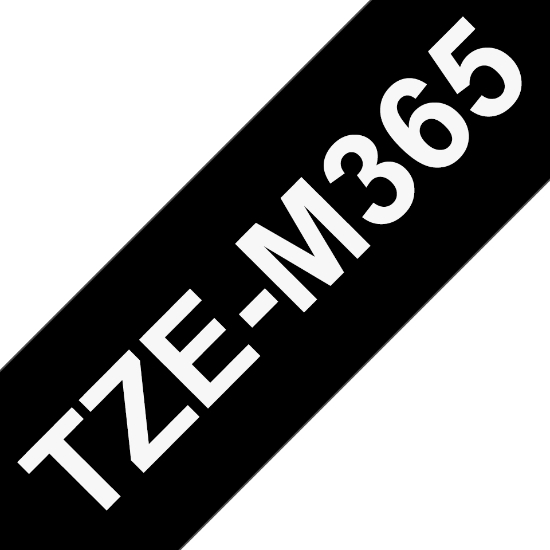 Picture of Brother TZE-M365 label-making tape White on black