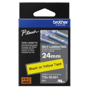 Picture of Brother TZE-SL651 label-making tape Black on gold