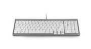 Picture of BakkerElkhuizen UltraBoard 960 Standard Compact keyboard Office USB QWERTZ Swiss Silver, White