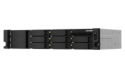 Picture of QNAP TS-873AEU-4G NAS/storage server Rack (2U) Ryzen Embedded V1500B 4 GB DDR4 0 TB QuTS hero Black