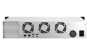 Picture of QNAP TS-873AEU-4G NAS/storage server Rack (2U) Ryzen Embedded V1500B 4 GB DDR4 0 TB QuTS hero Black