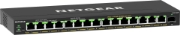 Picture of NETGEAR 16-Port High-Power PoE+ Gigabit Ethernet Plus Switch (231W) with 1 SFP port (GS316EPP) Managed Gigabit Ethernet (10/100/1000) Power over Ethernet (PoE) Black
