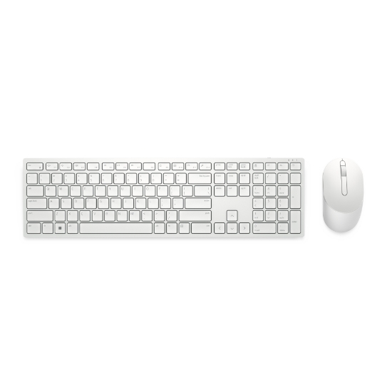Picture of DELL KM5221W-WH keyboard Mouse included Office RF Wireless QWERTY US International White
