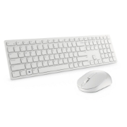 Picture of DELL KM5221W-WH keyboard Mouse included Office RF Wireless QWERTY US International White
