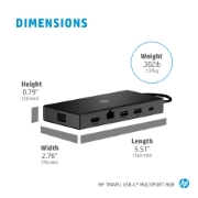 Picture of HP Travel USB-C Multi Port Hub