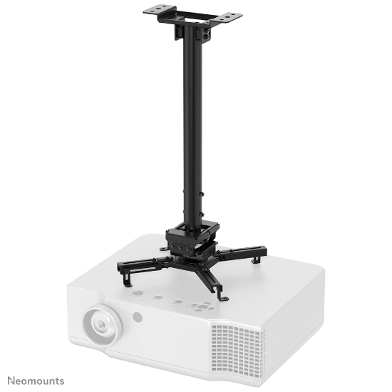 Picture of Neomounts CL25-540BL1 Beamer ceiling mount - h 60,5-90,5 cm - easy-install - full motion