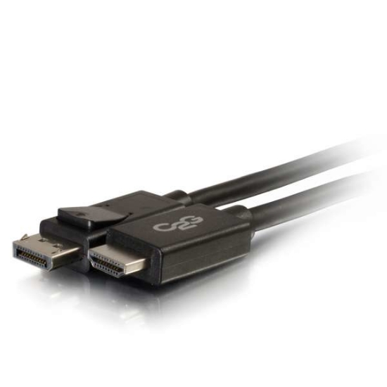Picture of C2G 4.5m DisplayPort™ Male to HDMI® Male Adapter Cable - Black (TAA Compliant)