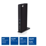 Picture of ACT USB-C or USB-A Docking Station, for 2 HDMI monitors, DisplayLink