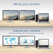 Picture of ACT USB-C or USB-A Docking Station, for 2 HDMI monitors, DisplayLink