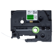 Picture of Brother FLE-7511 label-making tape Black on green