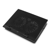 Picture of ACT Laptop stand, with fan, 2 positions height adjustable, 4-port hub