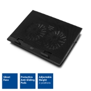 Picture of ACT Laptop stand, with fan, 2 positions height adjustable, 4-port hub