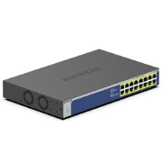 Picture of NETGEAR GS516PP Unmanaged Gigabit Ethernet (10/100/1000) Power over Ethernet (PoE) Blue, Grey